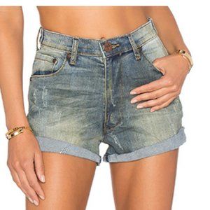 one teaspoon harlets high-waisted jean short